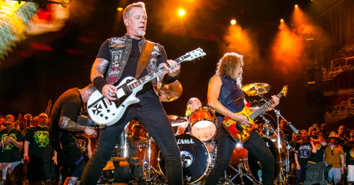 Metallica transmitirá hoy un legendario concierto de 2017 totalmente gratis