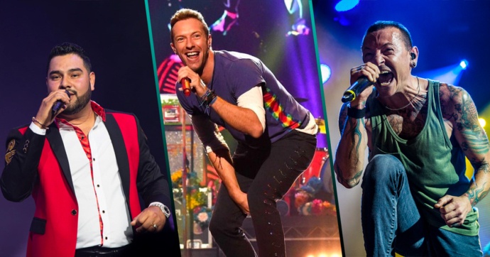 Banda MS, Coldplay y Linkin Park entre los 10 grupos con más streams en YouTube en la historia
