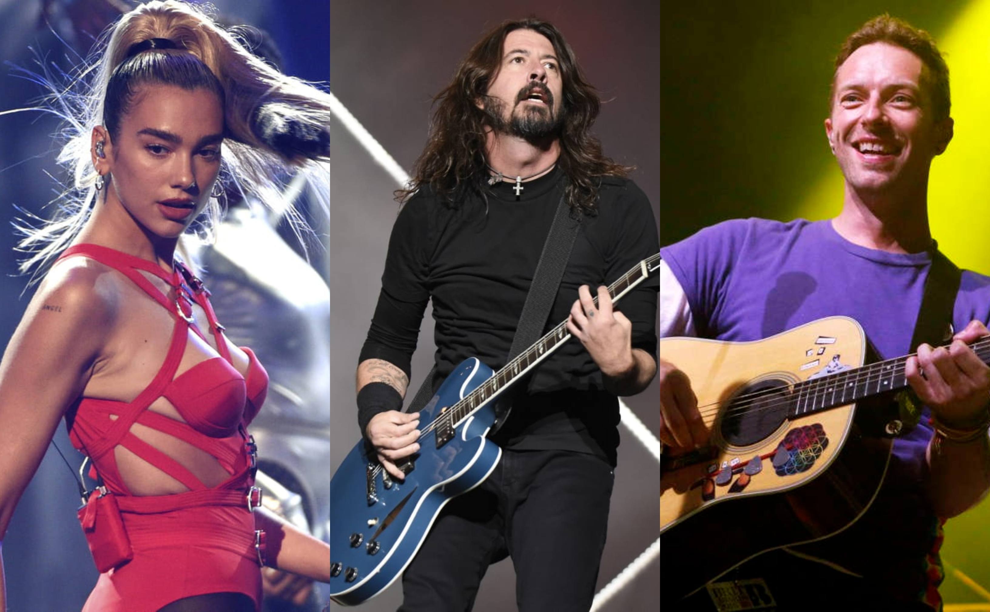 Chris Martin, Dua Lipa y más artistas lanzarán un mega cover de “Time Like These” de Foo Fighters
