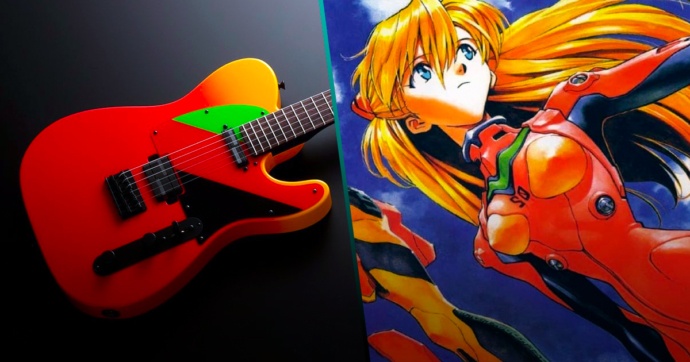 Fender anuncia su guitarra inspirada en Asuka Langley de Neon Genesis Evangelion