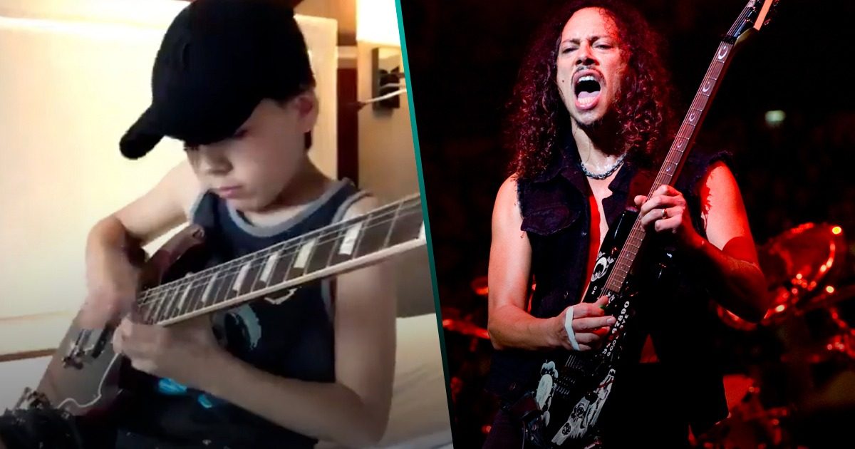 Un niño toca el solo de guitarra más difícil de Metallica y su video se hace viral