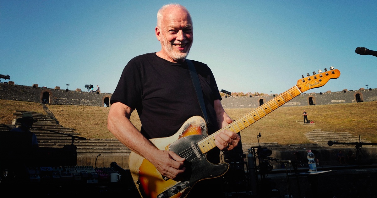 ¡David Gilmour de Pink Floyd tendrá un livestream el próximo Viernes!