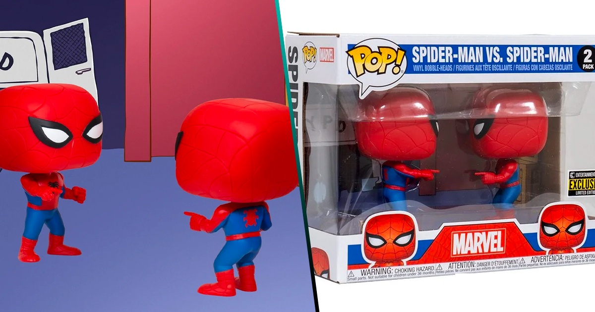 ¡Funko anuncia una nueva figura del meme de “Spider-Man apuntando a Spider-Man”!