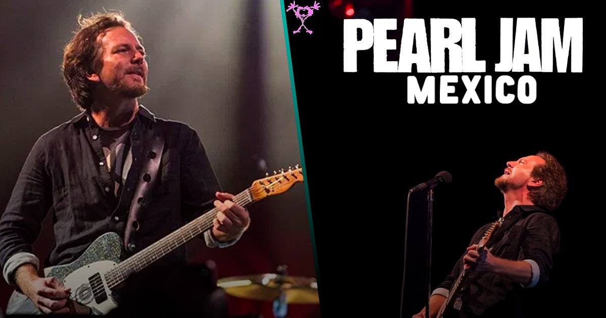 Mira el mágico concierto de Pearl Jam en México de 2015 completo y con