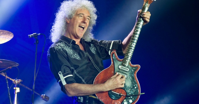 ¡Brian May de Queen es elegido como el mejor guitarrista de toda la historia!