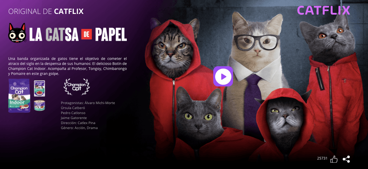 Conoce Catflix: una plataforma como Netflix, ¡pero exclusiva para gatos!