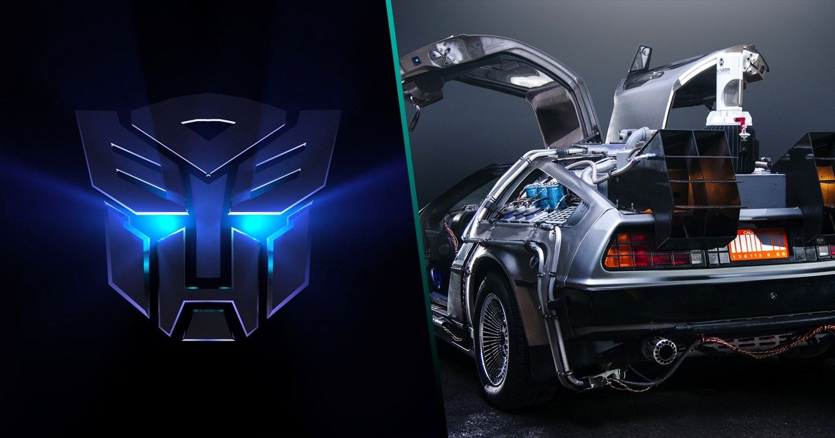 ¡Hasbro lanzará un DeLorean de ‘Back to the Future’ que también es Transformer!