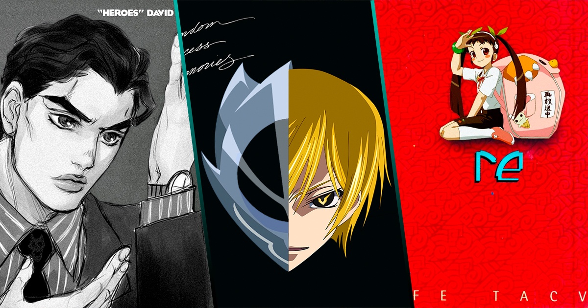 ¡Las portadas de tus álbumes favoritos recreadas con personajes de anime!