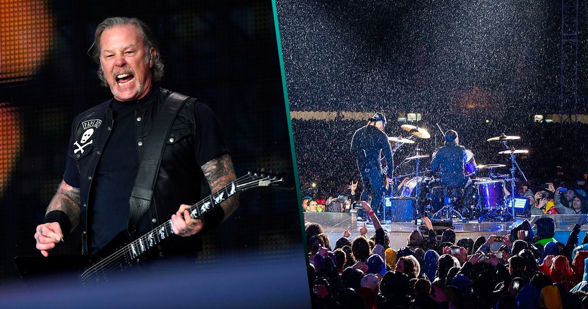 ¡Metallica transmitirá hoy un épico concierto de 2019 con todo y lluvia torrencial!