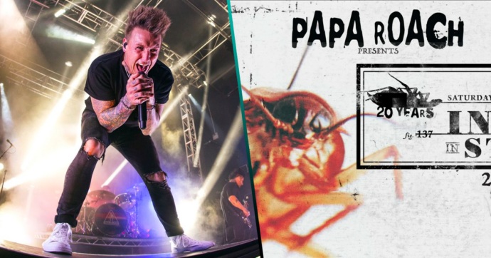 ¡Papa Roach tocará hoy en livestream el icónico ‘Infest’ completo por su 20 aniversario!
