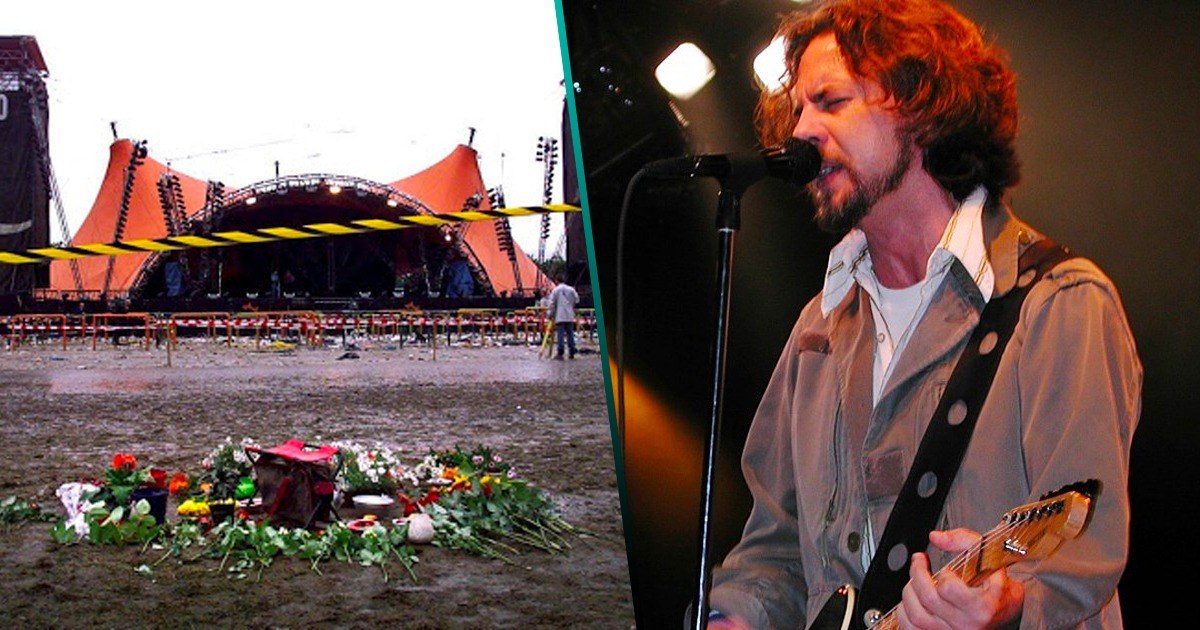 Pearl Jam recuerda la horrible tragedia de Roskilde 2000 con un emotivo tributo