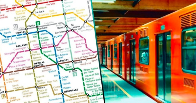 Todo el Metro de la CDMX es traducido al “bad english” y el resultado se vuelve viral