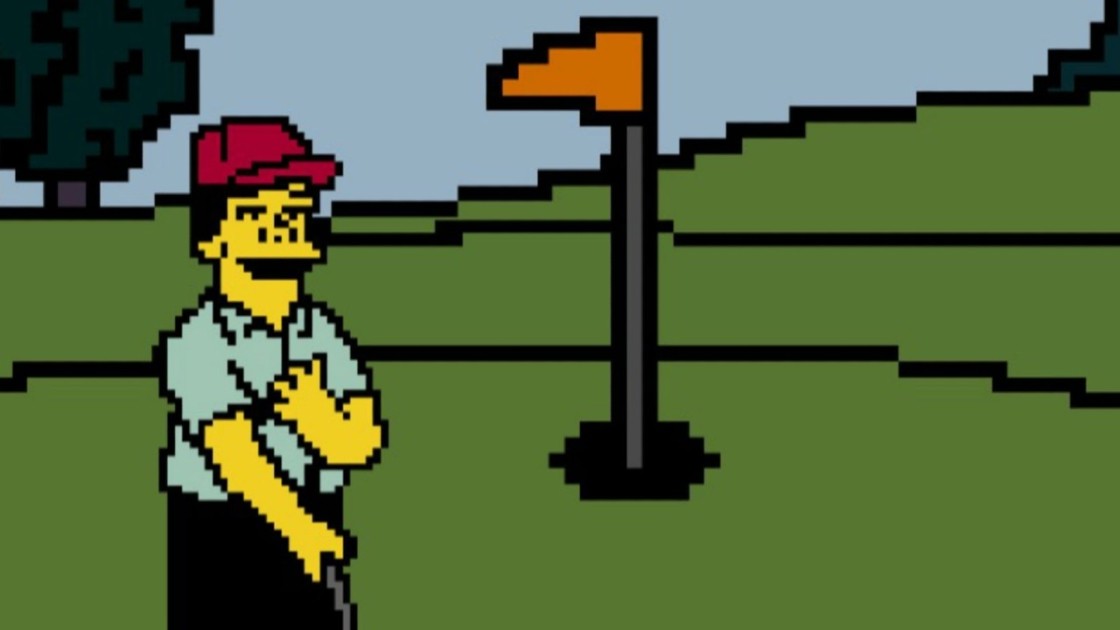 ¡Ya puedes jugar el videojuego de golf de Lee Carvallo que sale en ‘Los Simpson’!