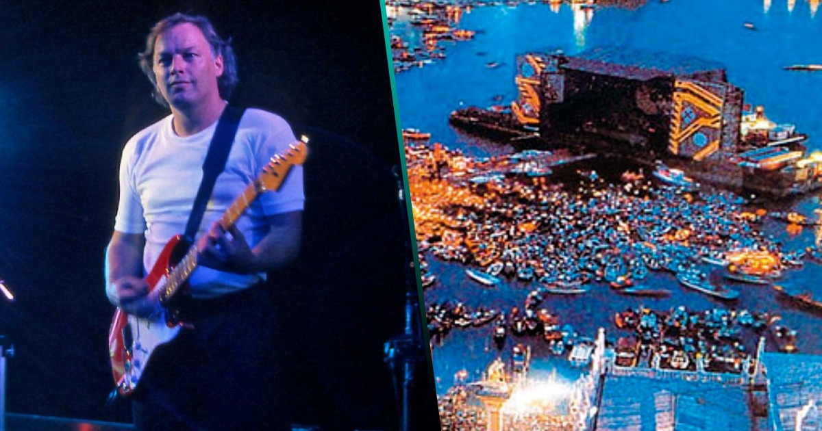 El histórico concierto flotante de Pink Floyd en Venecia de 1989