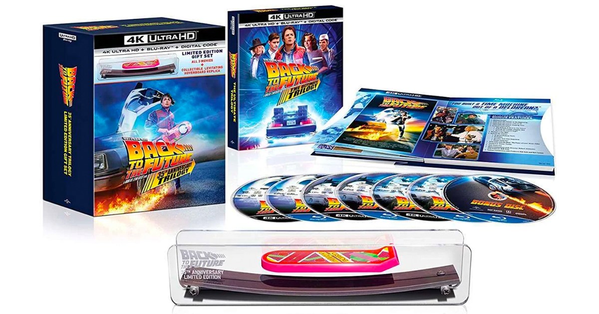 ¡Conoce el nuevo y espectacular box set de ‘Back to the Future’ en 4K Ultra HD!