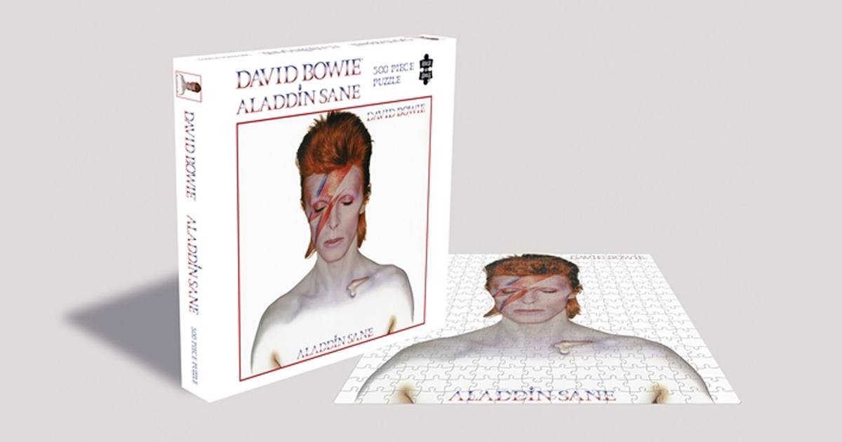 ¡Sabes que necesitas los nuevos rompecabezas oficiales de David Bowie!