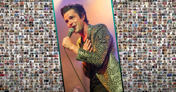1,534 personas cantan “All These Things That I’ve Done” de The Killers desde casa