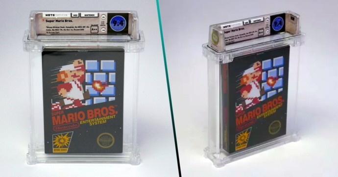 ¡Alguien compró una copia sin abrir de ‘Super Mario Bros.’ en $2.5 millones de pesos!