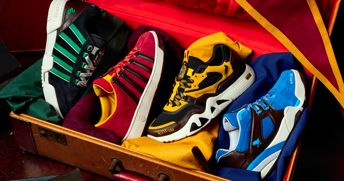 Harry Potter y K-Swiss lanzan nueva colección de tenis inspirada en Hogwarts