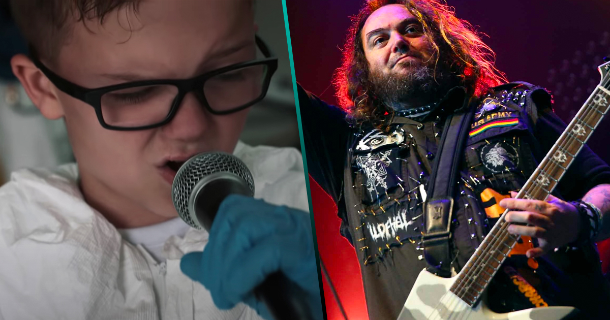 Un niño de 10 años y su banda tocan el clásico “Roots Bloody Roots” de Sepultura y les quedó brutal