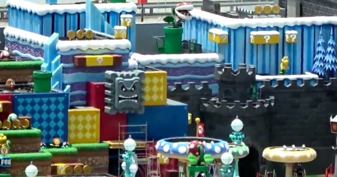 Video: Así de espectacular luce el nuevo parque temático de ‘Super Nintendo World’