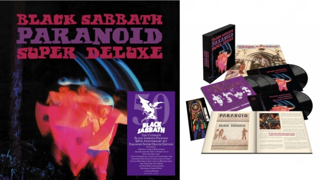 ¡Black Sabbath anuncia box set de súper lujo de ‘Paranoid’ por su 50 aniversario!