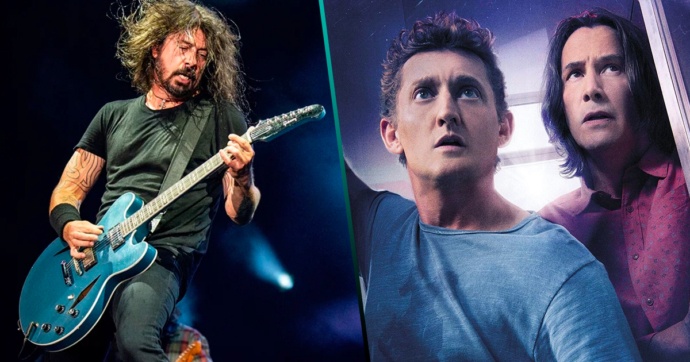 ¡Confirmado! Dave Grohl saldrá en ‘Bill & Ted: Face the Music’