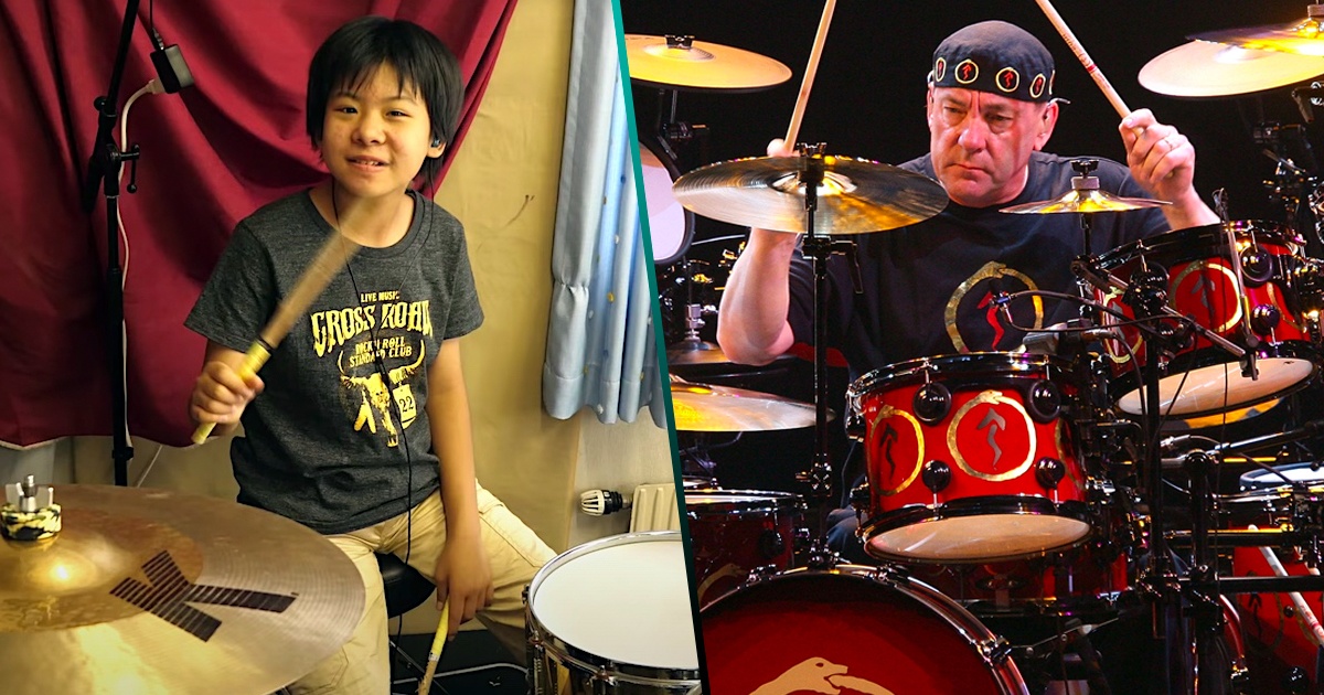 ¡Imposible! Una niña prodigio de 10 años toca “YYZ” de Rush en la batería a la perfección