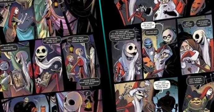 ¡Lanzan el cómic de ‘The Nightmare Before Christmas’ basado en el filme de Tim Burton!