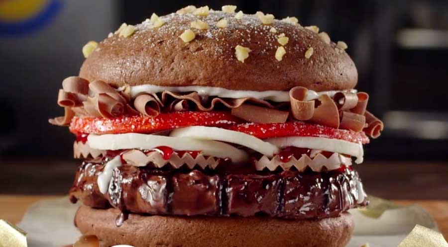 ¡Ahora sí, no es broma! Burger King lanza oficialmente la “Whopper de Chocolate”