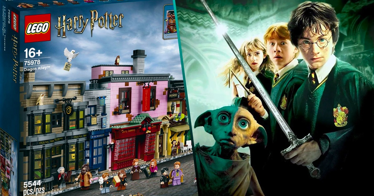 ¡LEGO lanza un monumental set de Harry Potter de 5 mil 500 piezas!