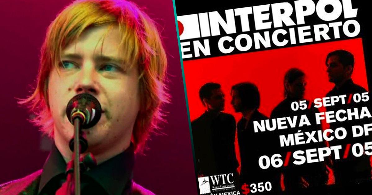 Flashback: El primer concierto de Interpol en México de 2005 que fue todo un caos