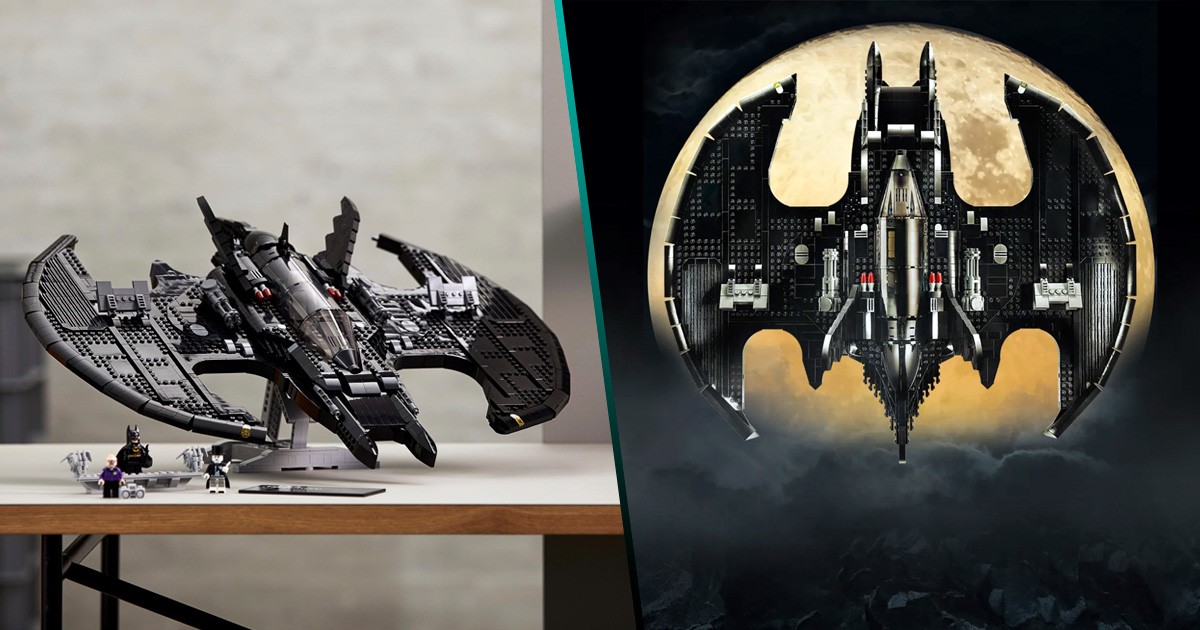 ¡LEGO anuncia el set oficial del icónico Batwing de la película ‘Batman’ de 1989!
