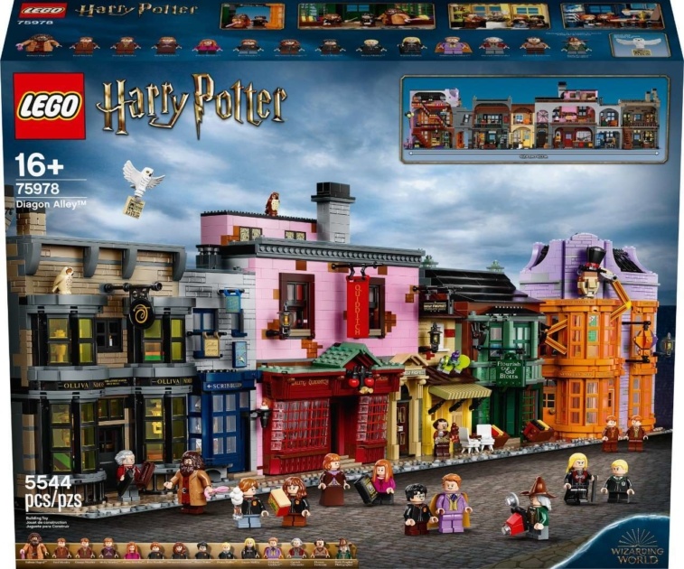 LEGO lanza un monumental set de Harry Potter de 5 mil 500 piezas