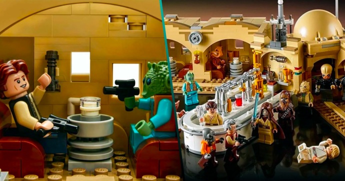 ¡LEGO y Star Wars anuncian un espectacular set de la mítica cantina de Mos Eisley!