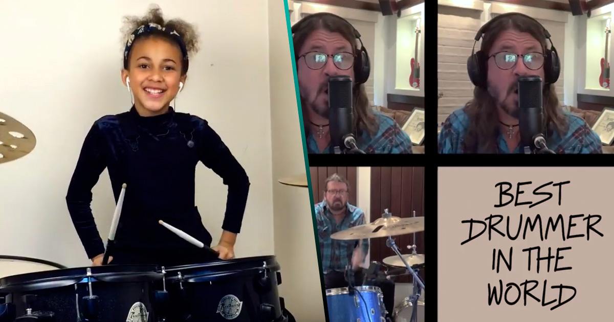 ¡Dave Grohl le compone una canción a Nandi, la niña que hace covers en YouTube!