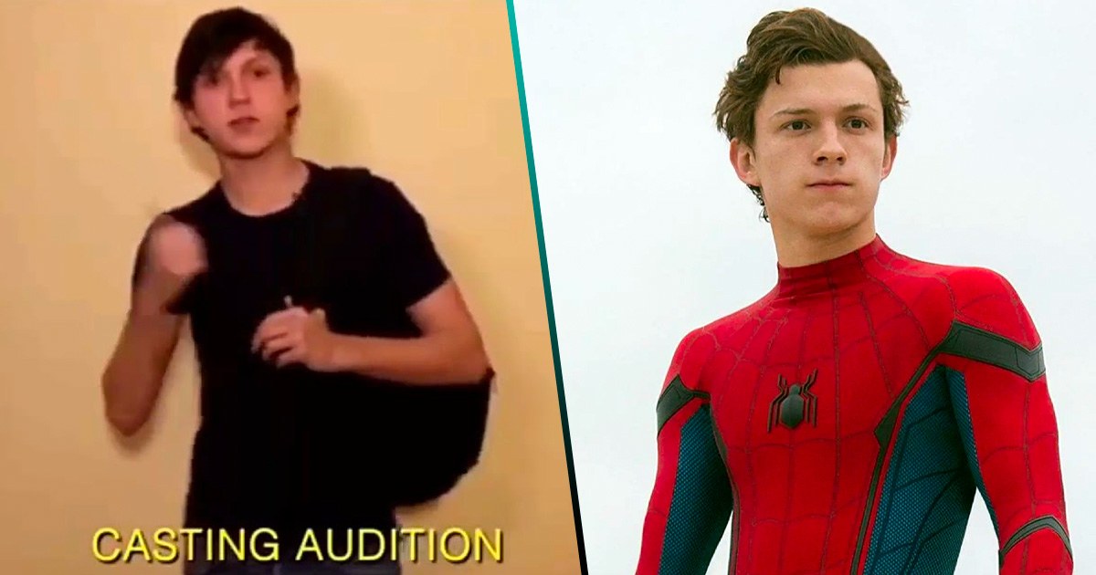 ¡Se filtra la audición de Tom Holland que le dio el papel de Spider-Man!