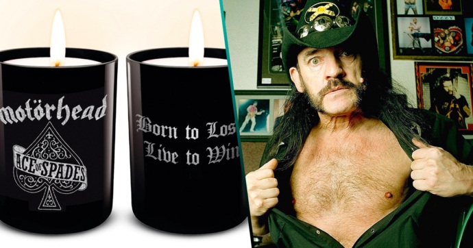 Lanzan la vela oficial de Motörhead con aroma a Lemmy Kilmister