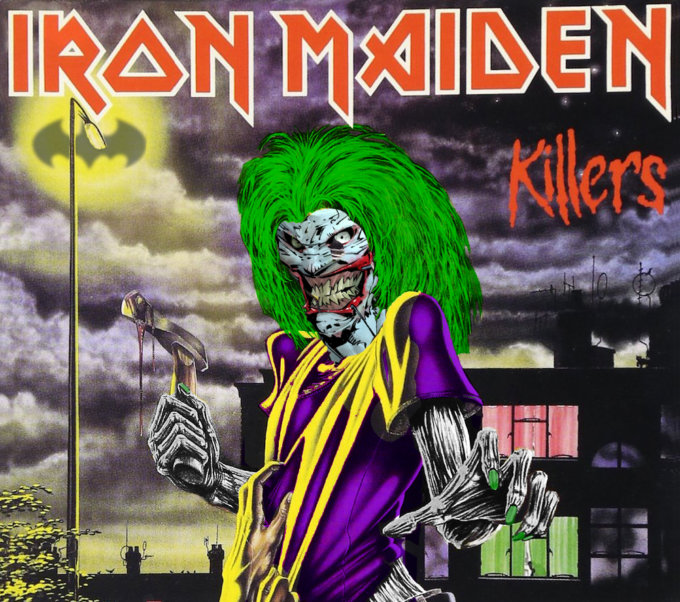 ¡Recrean las portadas de los mejores discos de metal pero con personajes de Batman!