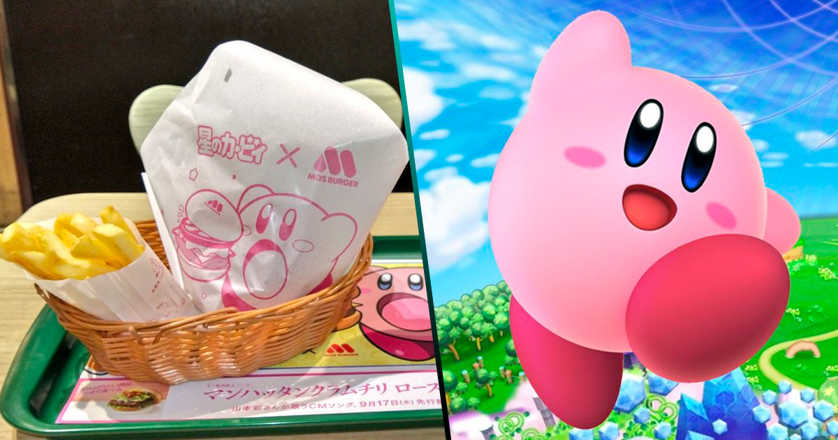 ¡Llegan las hamburguesas oficiales de Kirby y deben ser las más deliciosas del planeta!