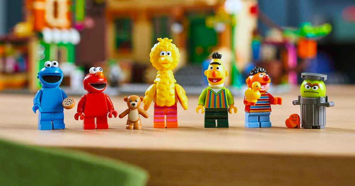 ¡LEGO presenta el primer set oficial de Plaza Sésamo de la historia!