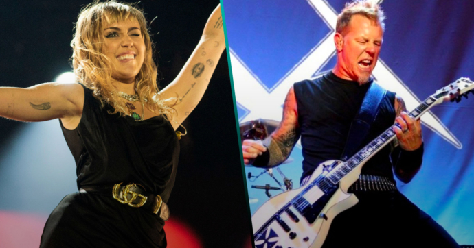 Miley Cyrus prepara un álbum de covers de Metallica: “Reflejará lo que soy”