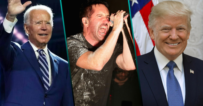 Trent Reznor de NIN llama a votar por Joe Biden: “Donald Trump es un completo idiota”