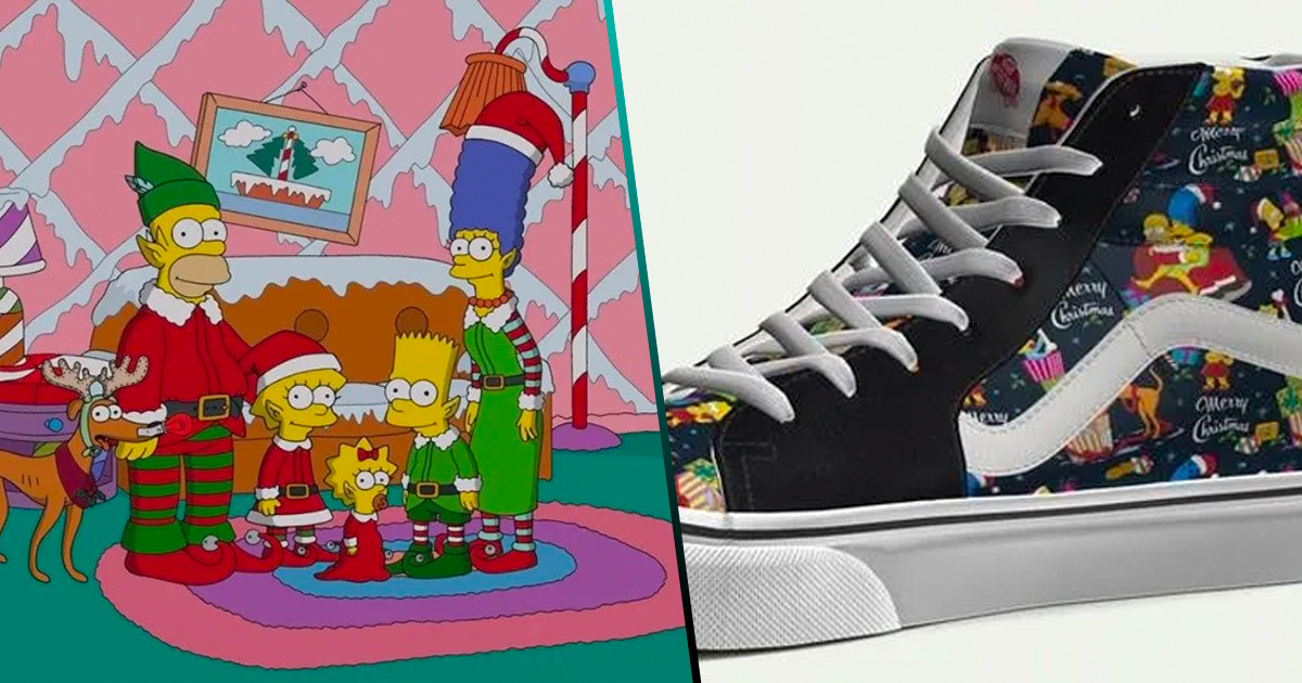 ¡Vans y ‘Los Simpson’ anuncian una nueva e increíble colaboración, ahora Navideña!