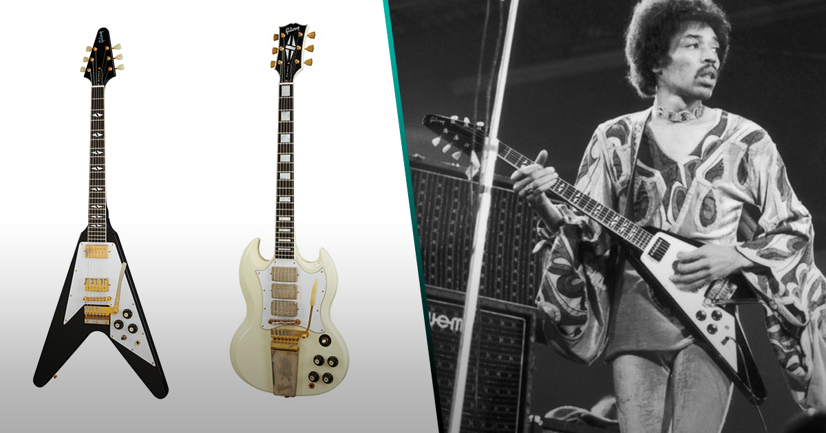 Gibson lanza las guitarras oficiales de Jimi Hendrix: ¡$200 mil pesos cada una!