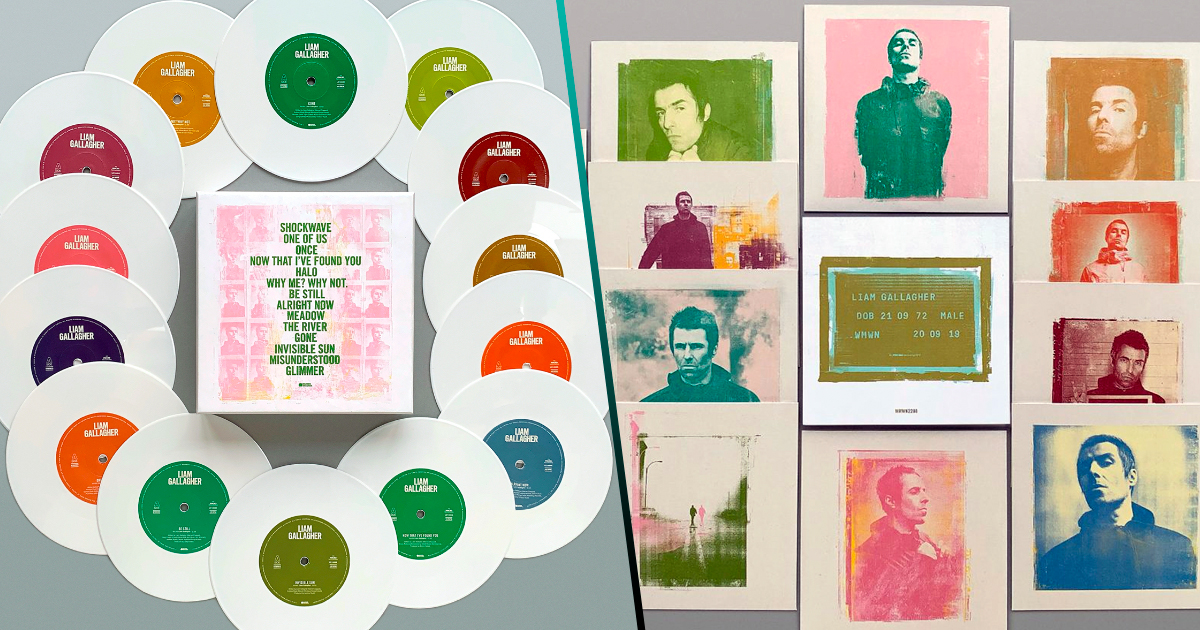 ¡Liam Gallagher anuncia un mega box set de 14 vinilos solo para coleccionistas!