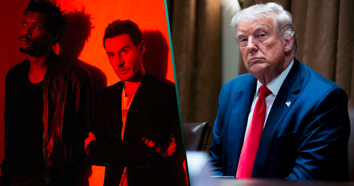 Massive Attack llama a sus fans a NO votar por Donald Trump: #VoteHimOut