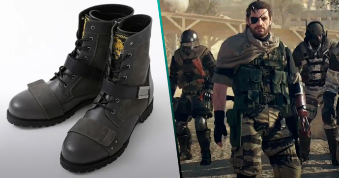 Atención, gamers: ¡Anuncian las nuevas e increíbles botas oficiales de ‘Metal Gear Solid’!
