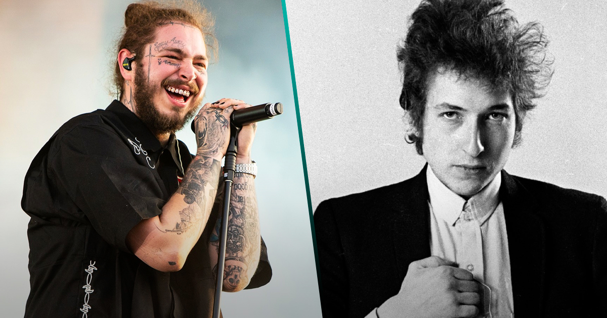Post Malone quiere homenajear a Bob Dylan como lo hizo con Nirvana