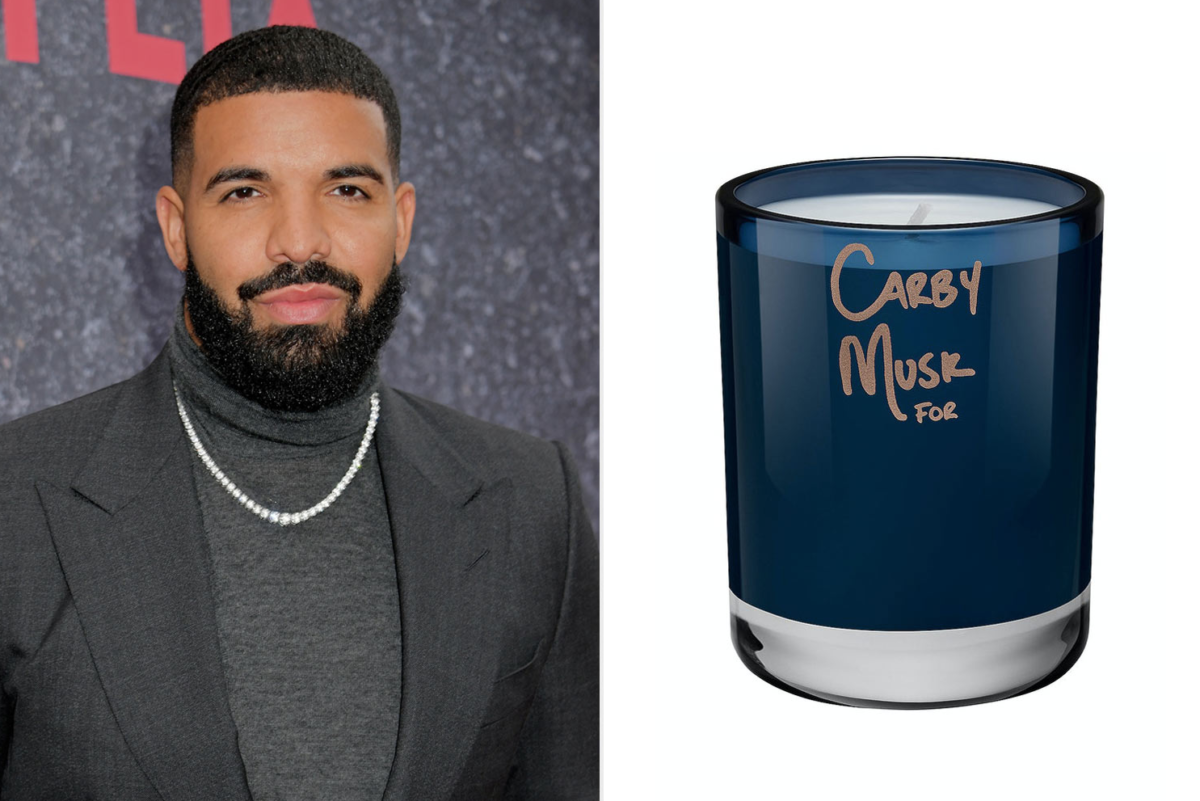 Deja que tu cuarto huela a DIOSPLAN con la nueva vela con esencia a Drake